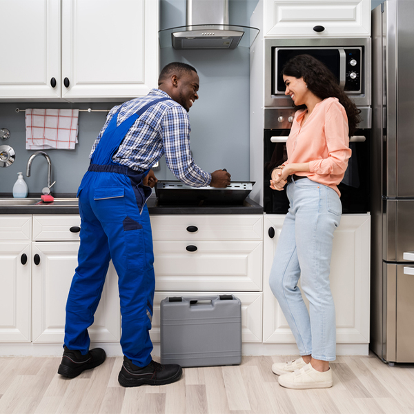 how long does it typically take to complete cooktop repair services in Bellarthur NC